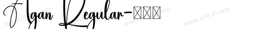 Agan Regular字体转换